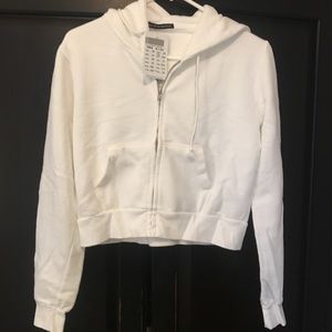 Cropped hoodie